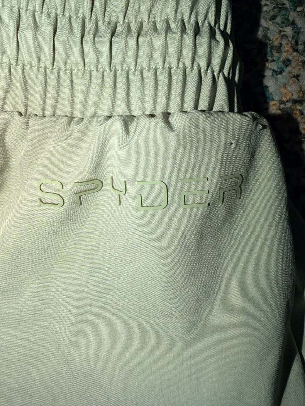 Spyder Light Olive Flexweb 2-Way Stretch Water Resistant Active Shorts SummerNWT